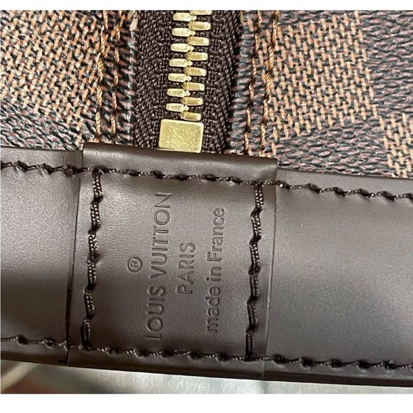 Louis Vuitton Alma Top Handle  Bag Brown Canvas - Picture 10 of 16